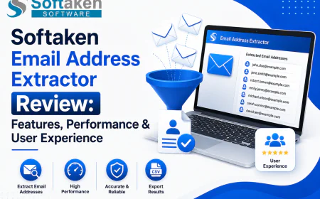 Softaken Email Address Extractor Review: Features, Performance & User Experience