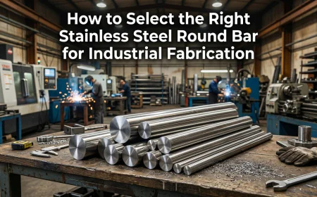 How to Select the Right Stainless Steel Round Bar for Industrial Fabrication