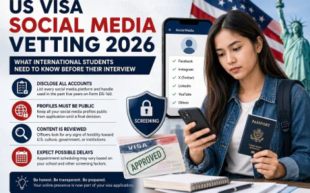 US Visa Interview Preparation: Social Media Checks in 2026