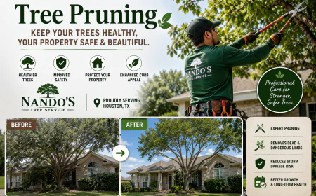 Keep Your Trees Healthy With Professional Tree Pruning in Houston, TX