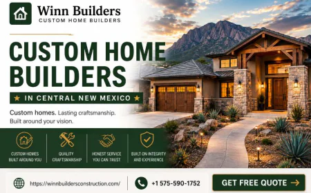 Custom Home Builders in Central New Mexico for Your Dream Home