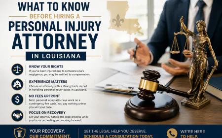What to Know Before Hiring a Personal Injury Attorney in Louisiana