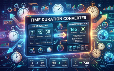 Time Duration Converter: The Fast, Accurate Way to Convert Time Units Online