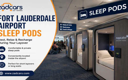 Where Can Travelers Find Fort Lauderdale Airport Sleep Pods for Rest?