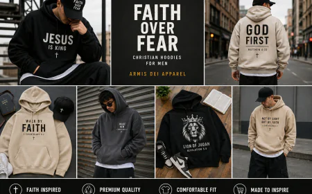 Christian Hoodies for Men & Baggy Streetwear: Faith, Comfort & Style