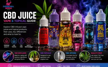 CBD Juice: Understanding CBD-Infused Vape and Topical Products