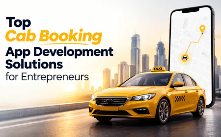 Top Cab Booking App Development Solutions for Entrepreneurs