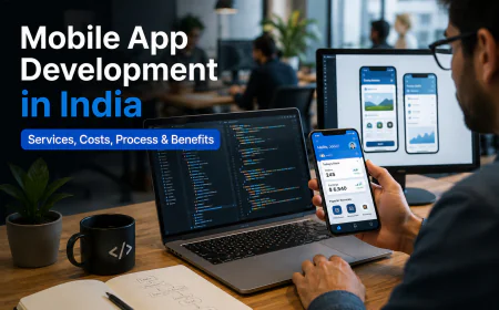 Mobile App Development in India: Services, Costs, Process & Benefits