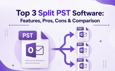 3 Top Split PST Software: Features, Pros, Cons & Comparison