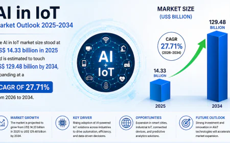AI in IoT Market Growth, Trends and Key Opportunities Forecast 2034
