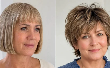 6 Short Haircuts for Older Women That Actually Suit Changing Hair Texture