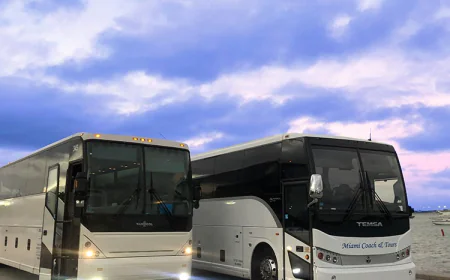 How Miami Charter Bus Service Makes Group Travel Much Easier