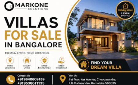 Why Villas for Sale in Bangalore Are a Great Investment