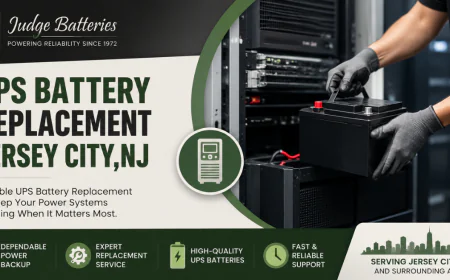 Affordable UPS Battery Replacement Jersey City, NJ