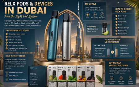 RELX Pods and Devices in Dubai: Find the Right Pod System
