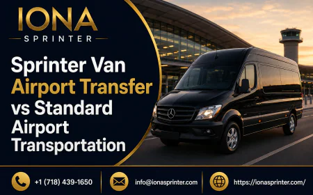 Sprinter Van Airport Transfer vs Standard Airport Transportation