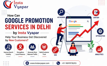 How Can Google Promotion Services in Delhi by Insta Vyapar Help Your Business Get Discovered by New Customers?