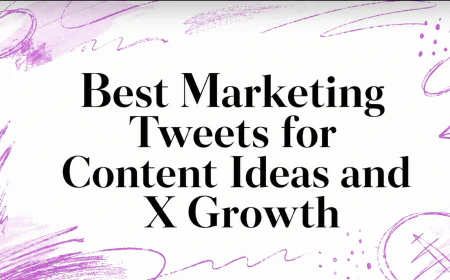 Best Marketing Tweets for Content Ideas and X Growth