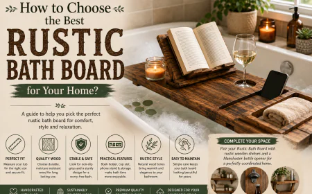 How to Choose the Best Rustic Bath Board for Your Home?