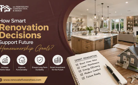How Smart Renovation Decisions Support Future Homeownership Goals?