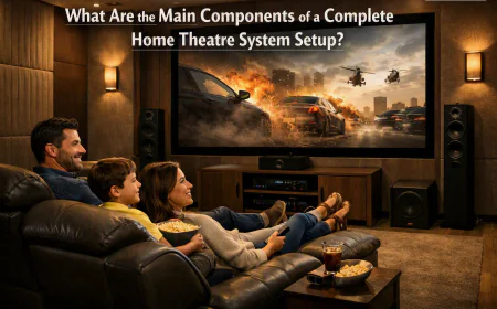 What Are the Main Components of a Complete Home Theatre System?