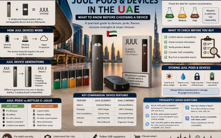 JUUL Pods and Devices in the UAE: What to Know Before Choosing a Device