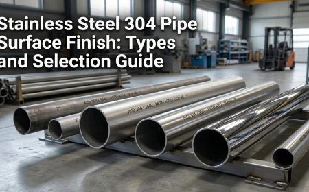 Stainless Steel 304 Pipe Surface Finish: Types and Selection Guide
