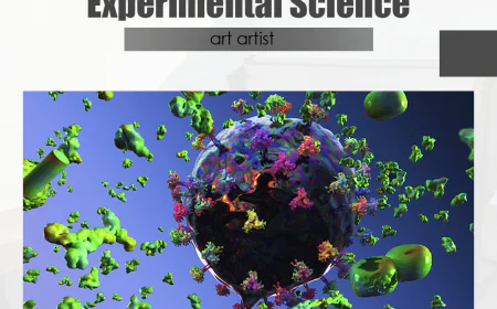 Interdisciplinary Digital Artist Connecting Science and Art