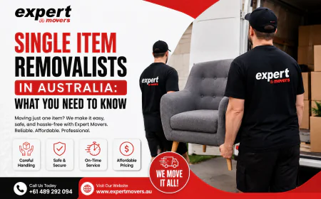 Single Item Removalists in Australia: What You Need to Know