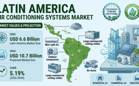 Latin America Air Conditioning Systems Market Size, Share, Trends and Outlook 2034