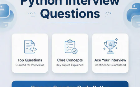 Python Interview Questions for AI, Data Science and Automation Roles