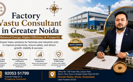 What Does a Factory Vastu Consultant in Greater Noida Do?
