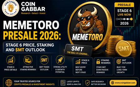 MemeToro Presale 2026: Stage 6 Price, Staking and $MT Outlook