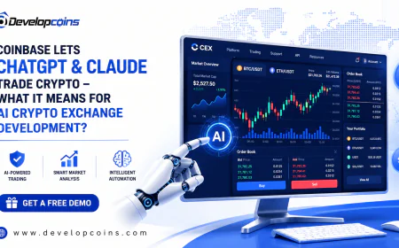Coinbase Lets ChatGPT & Claude Trade Crypto - What It Means for AI Crypto Exchange Development?