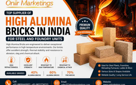 Top Supplier of High Alumina Bricks in India for Steel and Foundry Units