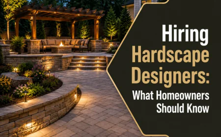 Hiring Hardscape Designers: What Homeowners Should Know