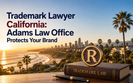 Trademark Lawyer California: How Adams Law Office Helps Brands Build on a Solid Legal Foundation