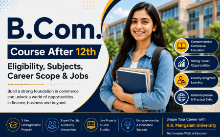 B.Com. Course After 12th: Eligibility, Subjects, Career Scope & Jobs