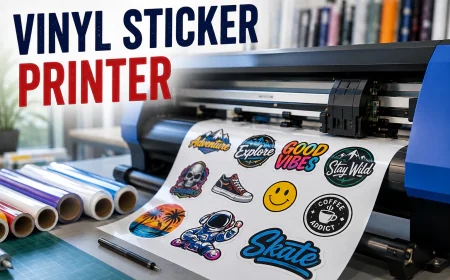 Vinyl Sticker Printer: Complete Guide to Choosing the Right Printer