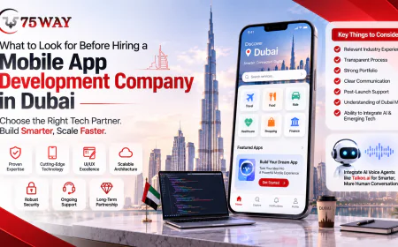 What to Look for Before Hiring a Mobile App Development Company in Dubai
