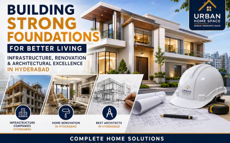 Building Strong Foundations with Infrastructure Companies Hyderabad