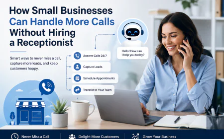 How Small Businesses Can Handle More Calls Without Hiring a Receptionist