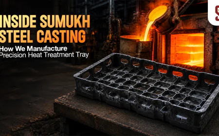 Inside Sumukh Steel Casting: How We Manufacture Precision Heat Treatment Tray