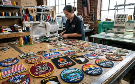 Custom Embroidered Patches Maker: What’s Trending Right Now