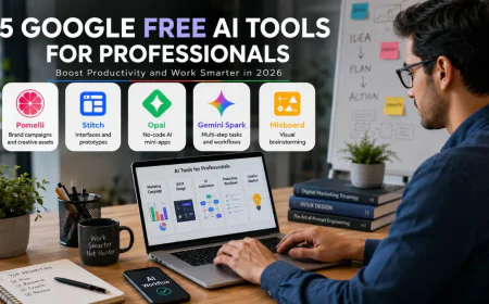 5 Free Google AI Tools for Professionals to Save Time and Work Smarter in 2026