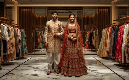 Kurta With Vest Elegant Indian Wedding Fashion for Men