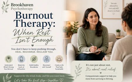 Burnout Therapy: When Rest Isn't Enough