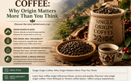 Single Origin Coffee: Why Origin Matters More Than You Think