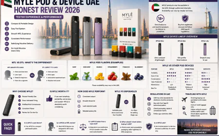 MYLE Pod and Device UAE Honest Review 2026: Tested Experience and Performance