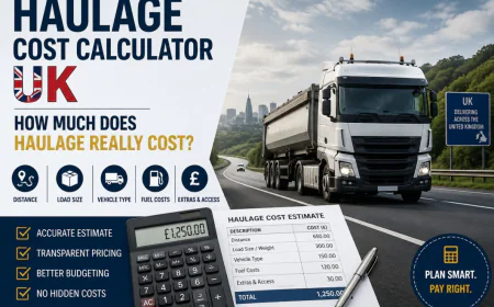 Haulage Cost Calculator UK: How Much Does Haulage Really Cost?